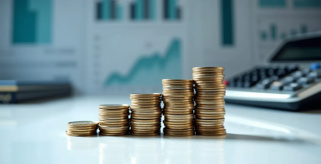 Consultant examining financial charts showing policy limits erosion